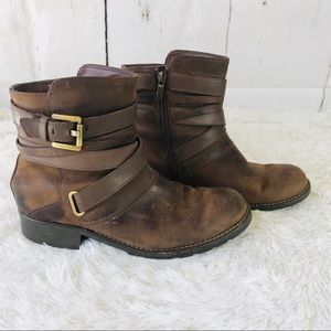 Clark ankle booties